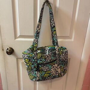 Vera Bradley Floral Quilted Tote Bag